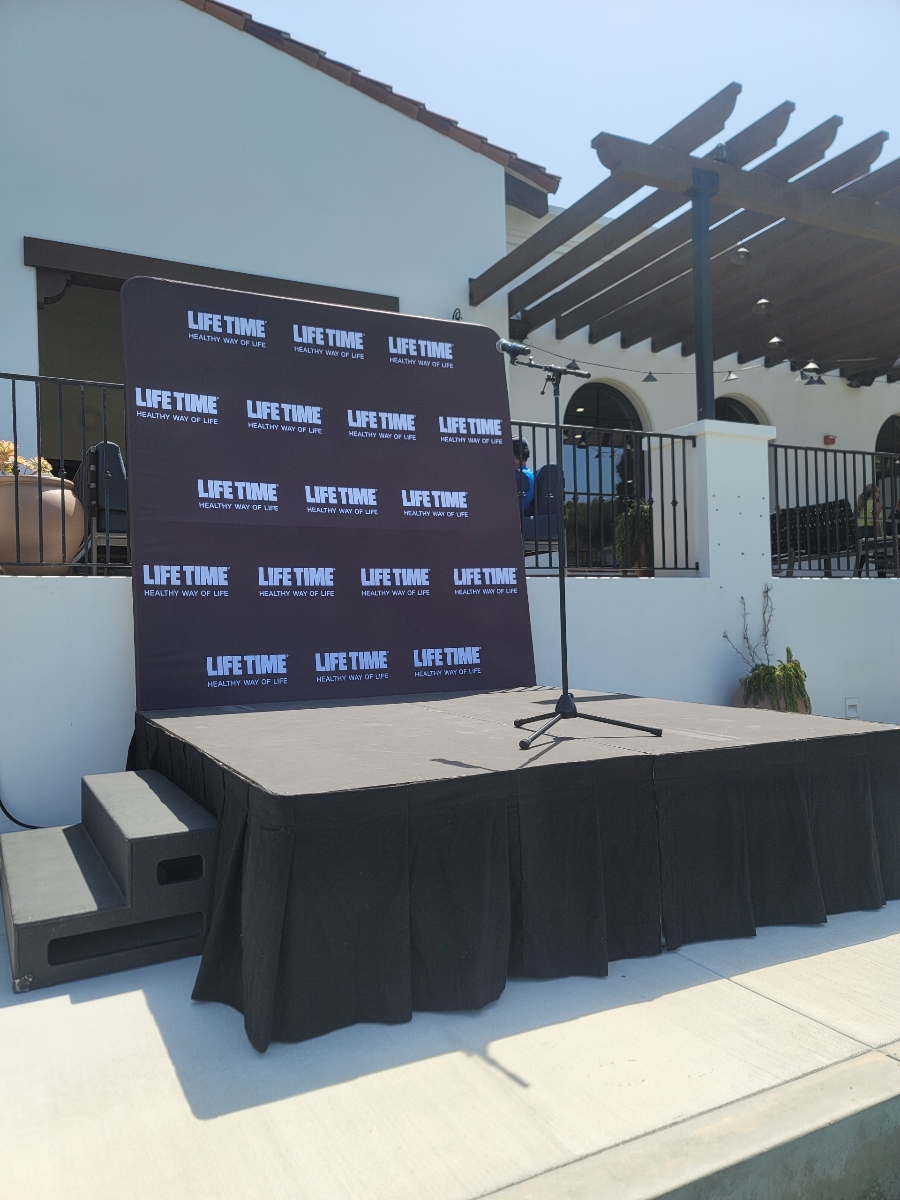 Stage rentals in Anaheim, CA