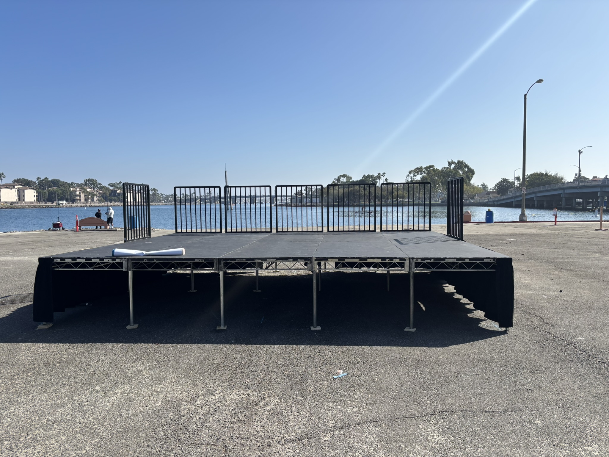 Steeldeck 24 x 16 x 2 stage in Fontana