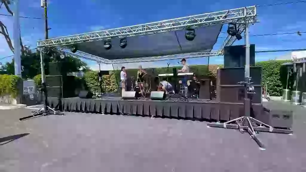 Stage rentals in Redlands, CA