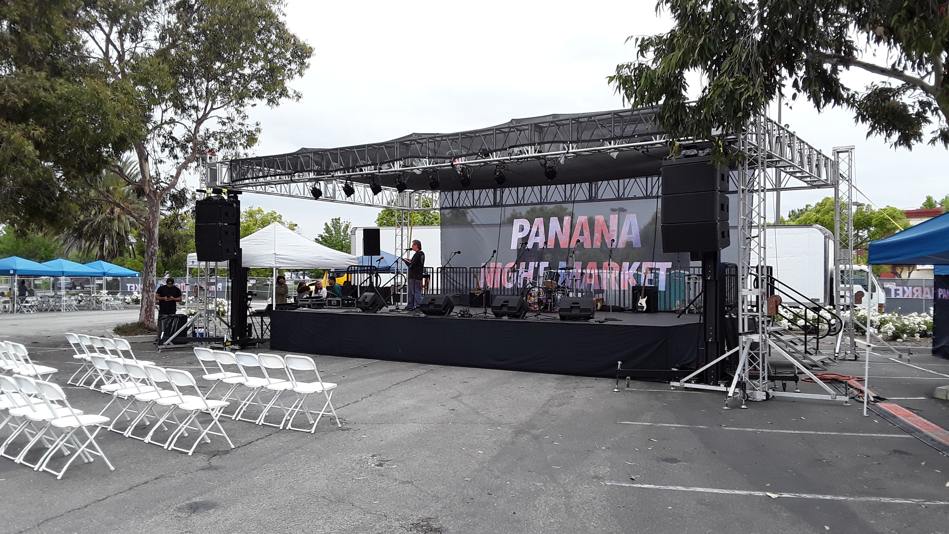 Stage rentals in Escondido, CA