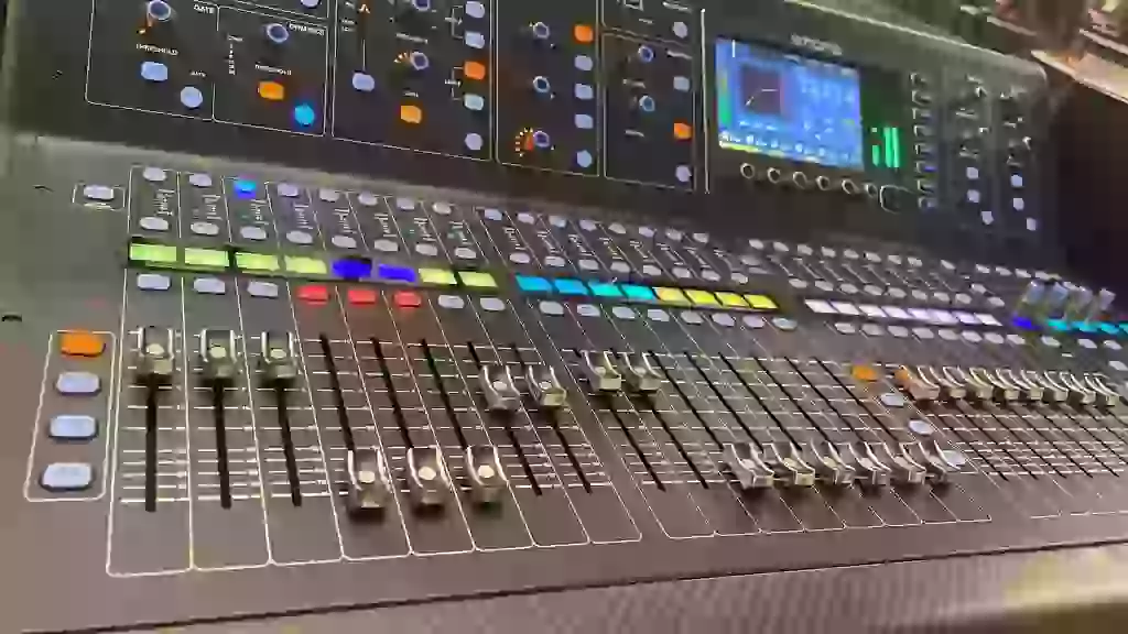 Professional sound system rental with speakers, microphones, and event audio support