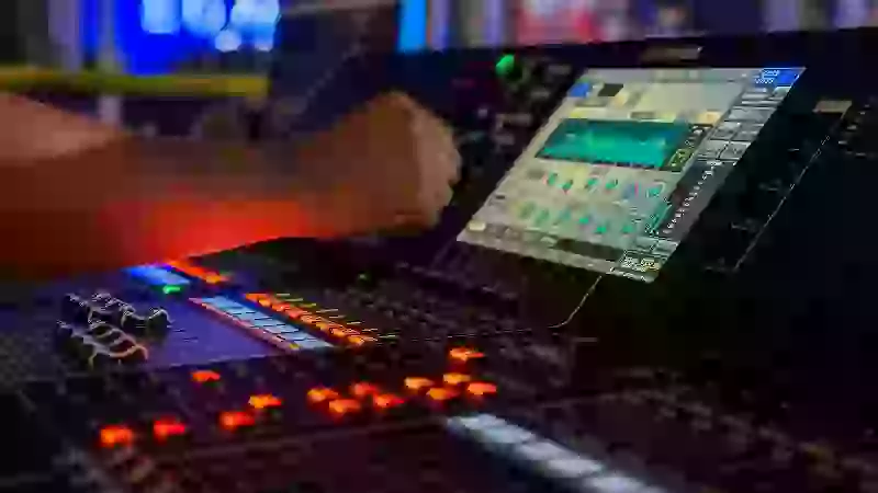 Hire professional sound engineering services with digital mixing for live events