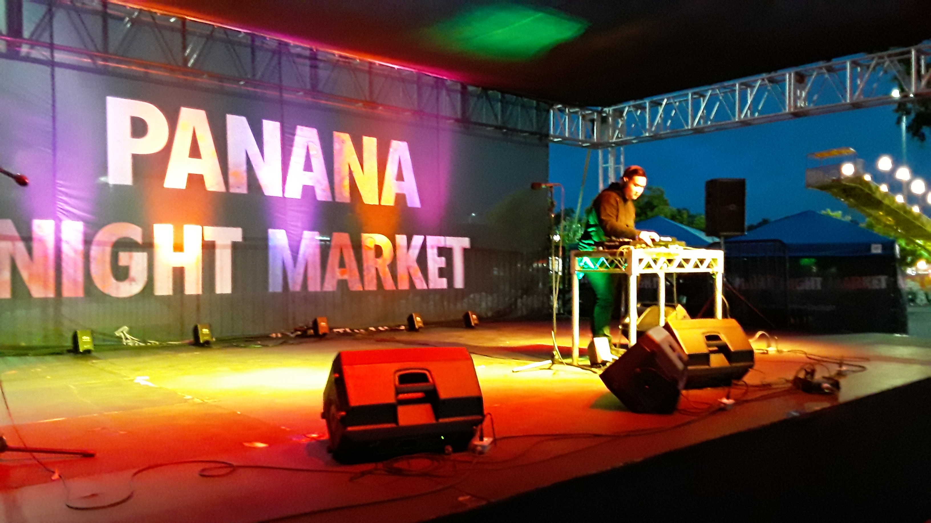 Stage rental photo example